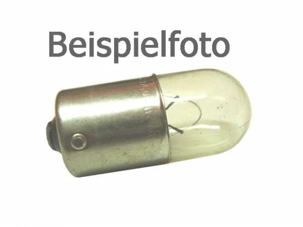 Glühlampe Bajonett 12V 5W Deutsch