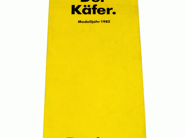 Prospekt Der Käfer Modelljahr 1985 Preise Stand 17.9.1984 Broschüre Faltblatt