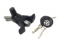 Preview: Heckklappenschloß mit Schlüssel 331 827 553F Org. VW Passat Polo Kofferraum NOS