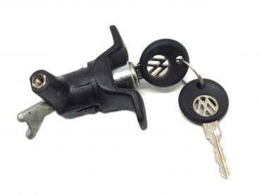 Heckklappenschloß mit Schlüssel 331 827 553F Org. VW Passat Polo Kofferraum NOS