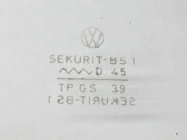 Frontscheibe SEKURIT gebr. (K) Org. VW Käfer 8/64-2003 + 1302 + Mex. Scheibe NUR ABHOLUNG - KEIN VERSAND