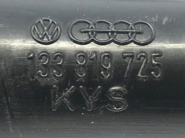 Frischluftschlauch links u. Armaturenbrett 133 819 725 gebr. Org. VW Käfer 1303