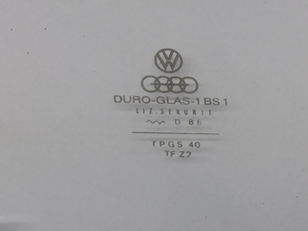 Frontscheibe DURO-GLAS gebr. (B) Org. VW Käfer 8/64-2003 + 1302 + Mex. Scheibe NUR ABHOLUNG - KEIN VERSAND