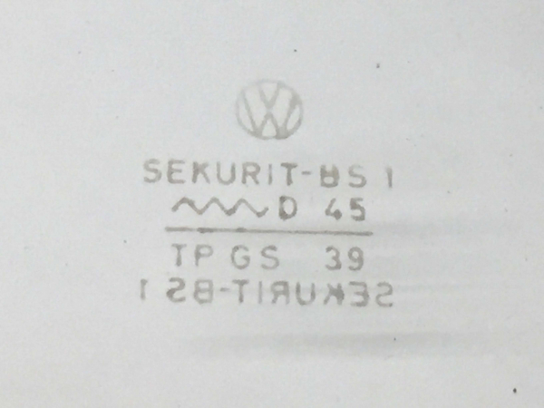 Frontscheibe SEKURIT gebr. (K) Org. VW Käfer 8/64-2003 + 1302 + Mex. Scheibe NUR ABHOLUNG - KEIN VERSAND